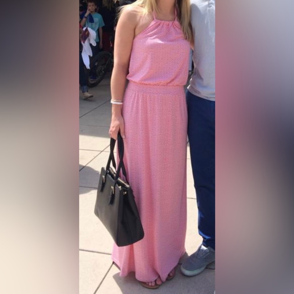 Gap XS maxi halter dress